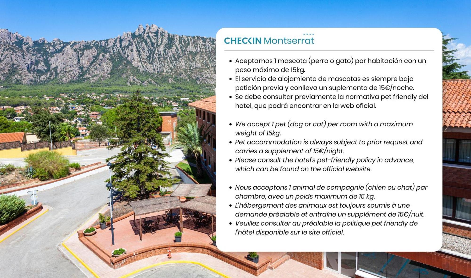 Checkin Montserrat Collbato Bagian luar foto